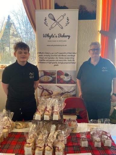 Whyte's Bakery Poster at Albert hall Whyte's Bakery Poster at Albert hall