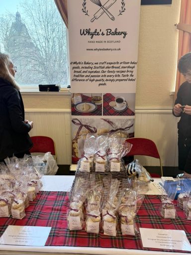 Whyte's Bakery Poster at Albert hall Whyte's Bakery Poster at Albert hall